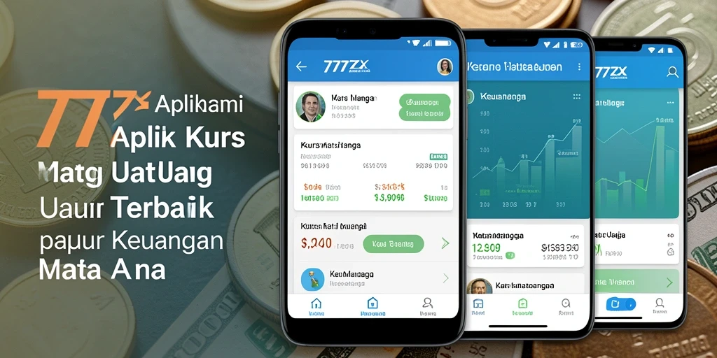 Antarmuka sederhana dan informatif dari 777ZX untuk Kurs Mata Uang.